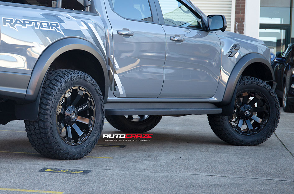 FORD RANGER RAPTOR NEXT GEN KING AMBUSH SATIN BLACK