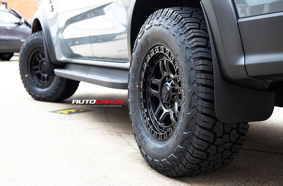 FORD RANGER NEXT GEN RAPTOR KING BARRETT SATIN BLACK