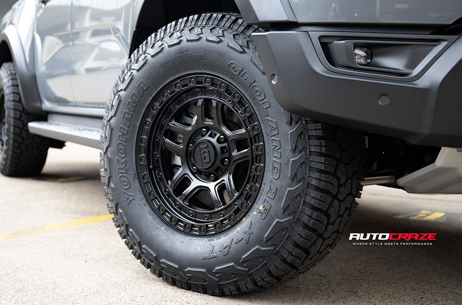 FORD RANGER NEXT GEN RAPTOR KING BARRETT SATIN BLACK