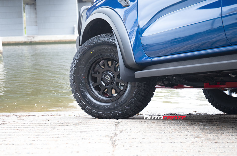 FORD RANGER RAPTOR NEXT GEN KING HURRICANE SATIN BLACK