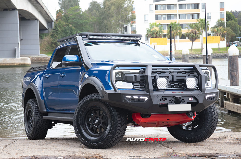 FORD RANGER RAPTOR NEXT GEN KING HURRICANE SATIN BLACK