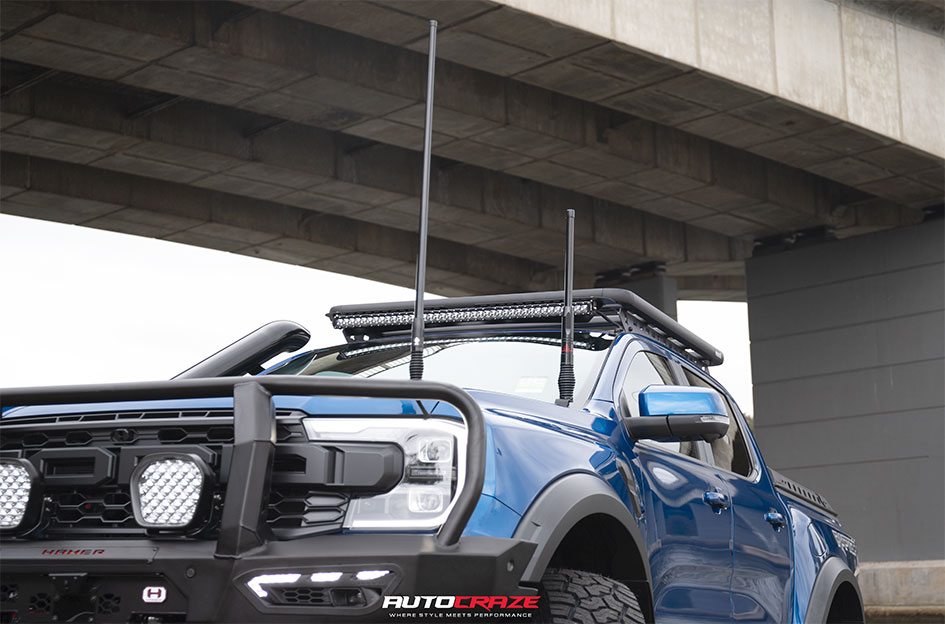 FORD RANGER RAPTOR NEXT GEN KING HURRICANE SATIN BLACK