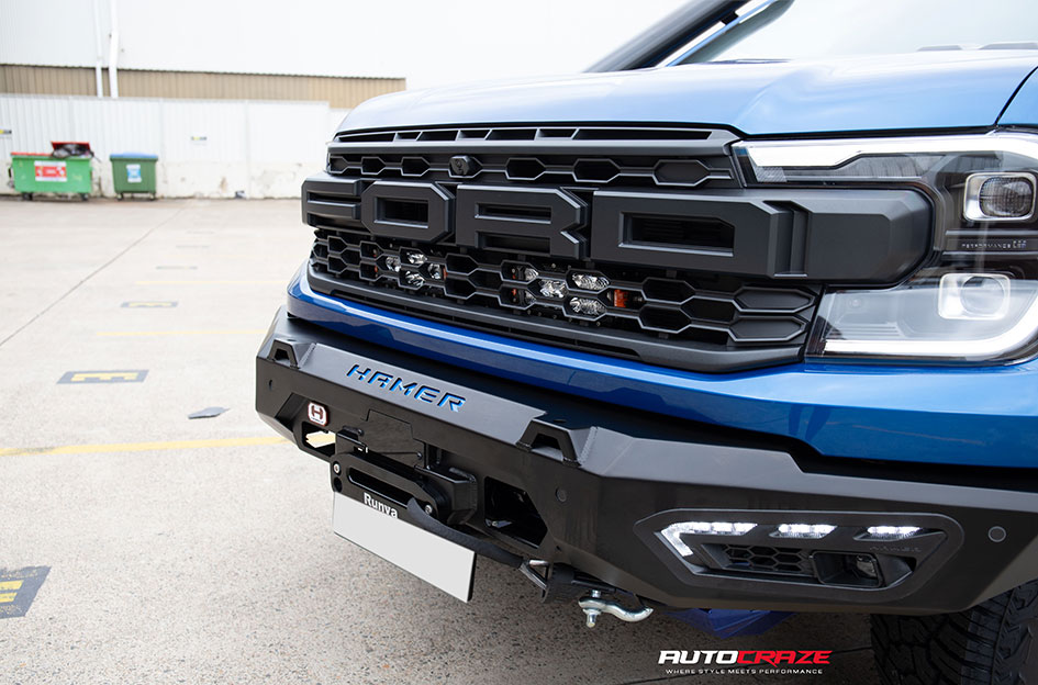 FORD RANGER RAPTOR NEXT GEN KING SNATCH GUN METAL MACHINED 