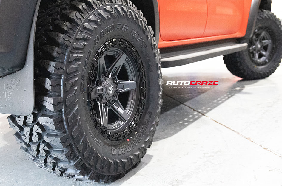 FORD RANGER RAPTOR NEXT GEN KING TITAN MATTE TITANIUM