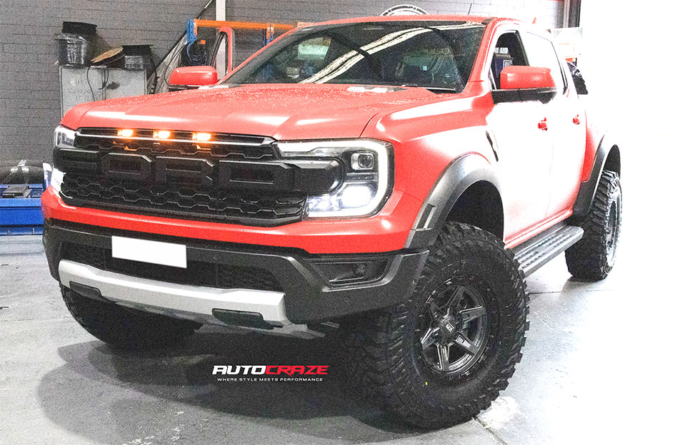 FORD RANGER RAPTOR NEXT GEN KING TITAN MATTE TITANIUM
