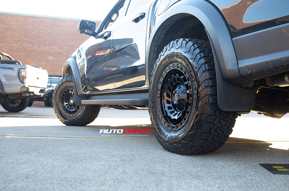 FORD RANGER RAPTOR NEXT GEN KING ZOMBIE SATIN BLACK