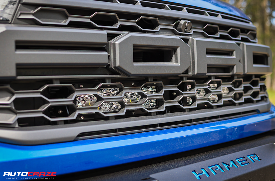 FORD RANGER RAPTOR NEXT GEN NOMAD N232 GLOSS BLACK DARK TINT