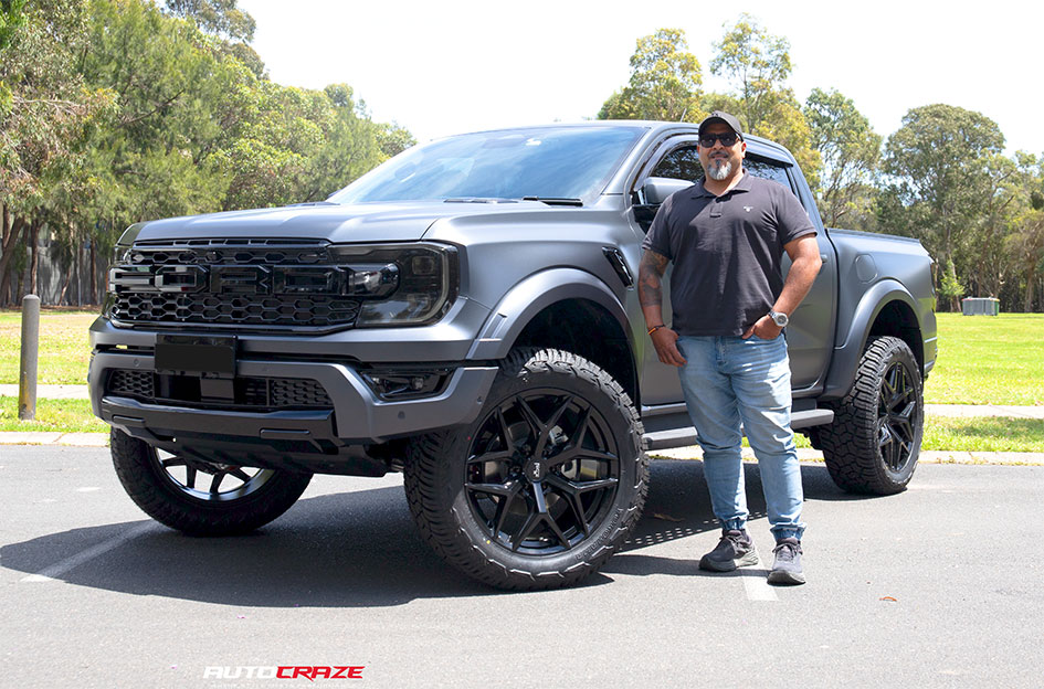 FORD RANGER RAPTOR NEXT GEN NICHE VICE SUV GLOSS BLACK