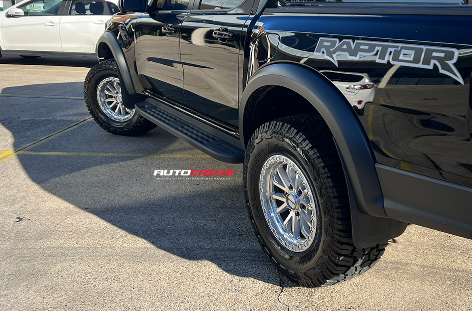 FORD RANGER RAPTOR NEXT GEN NOMAD N133 SILVER MACHINED FACE