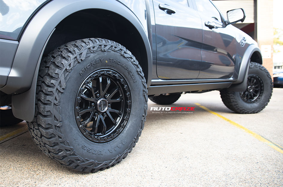 FORD RANGER RAPTOR NEXT GEN NOMAD N133 SATIN BLACK