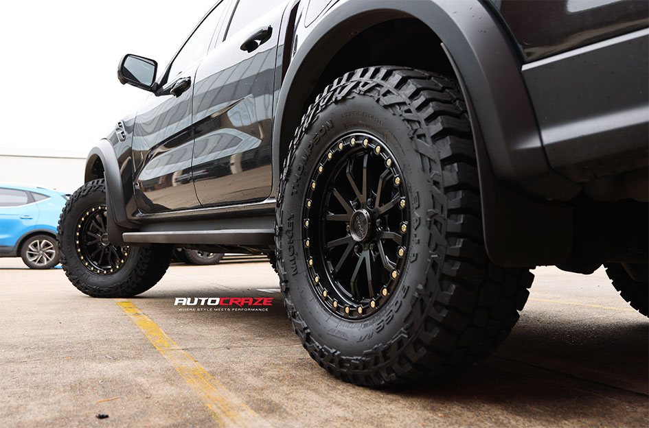FORD RANGER RAPTOR NEXT GEN NOMAD N133 SATIN BLACK