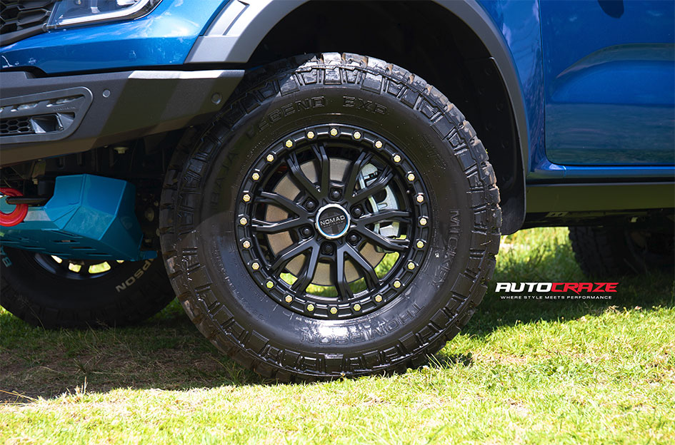 FORD RANGER RAPTOR NEXT GEN NOMAD N133 SATIN BLACK