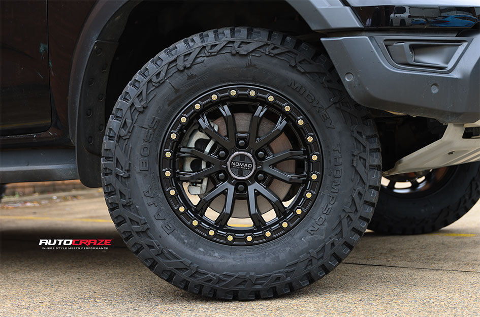 FORD RANGER RAPTOR NEXT GEN NOMAD N133 SATIN BLACK
