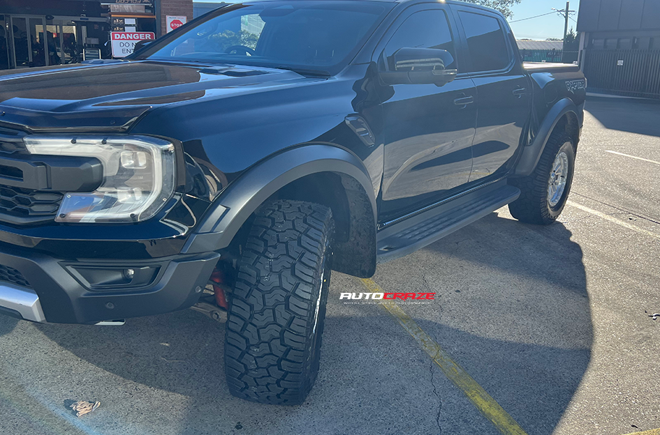 FORD RANGER RAPTOR NEXT GEN NOMAD N133 SILVER MACHINED FACE