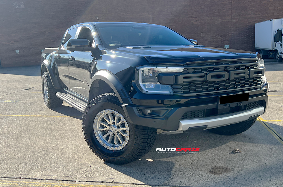 FORD RANGER RAPTOR NEXT GEN NOMAD N133 SILVER MACHINED FACE