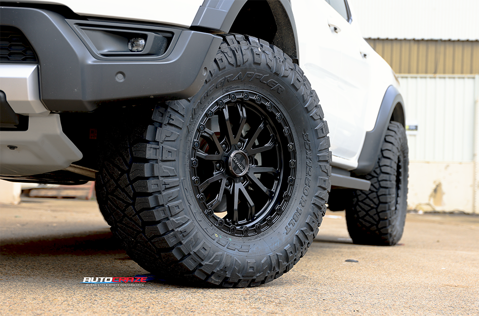 FORD RANGER RAPTOR NEXT GEN NOMAD N133 SATIN BLACK
