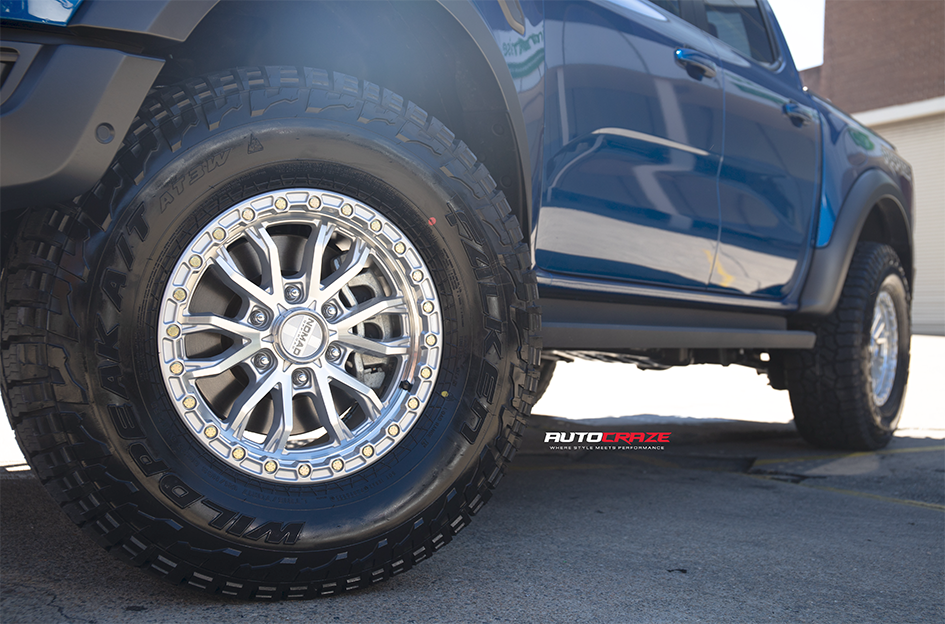 FORD RANGER RAPTOR NEXT GEN NOMAD N133 SILVER MACHINED FACE