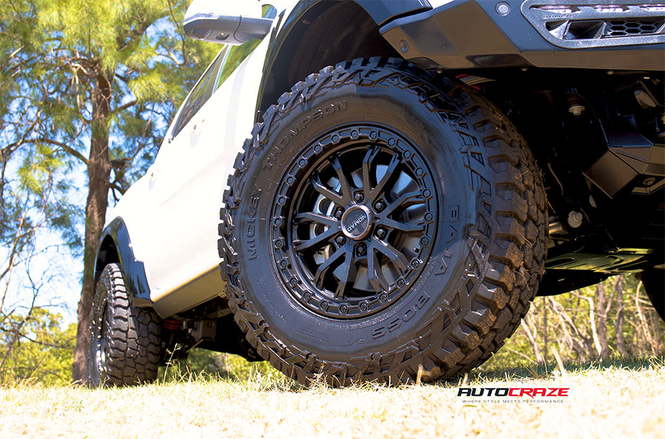 FORD RANGER RAPTOR NEXT GEN NOMAD N133 SATIN BLACK