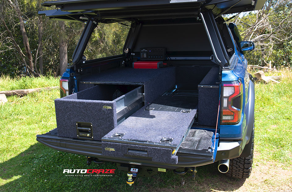 FORD RANGER RAPTOR NEXT GEN NOMAD N133 SATIN BLACK