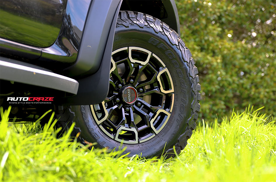 FORD RANGER RAPTOR NEXT GEN NOMAD N162 GLOSS BLACK DARK TINT