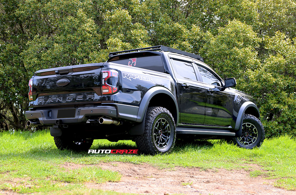 FORD RANGER RAPTOR NEXT GEN NOMAD N162 GLOSS BLACK DARK TINT