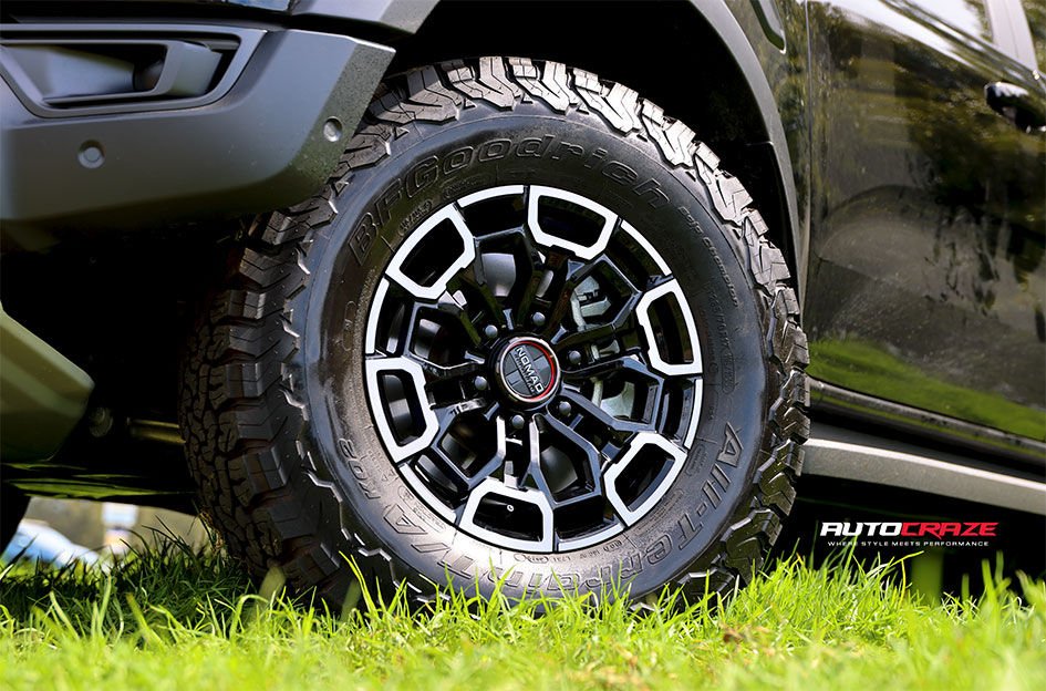 FORD RANGER RAPTOR NEXT GEN NOMAD N162 GLOSS BLACK DARK TINT