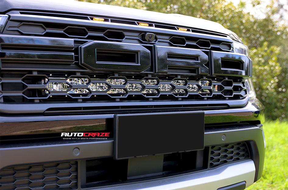 FORD RANGER RAPTOR NEXT GEN NOMAD N162 GLOSS BLACK DARK TINT
