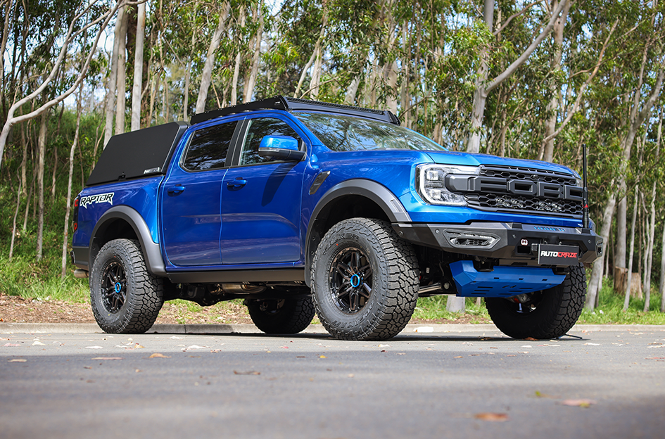 FORD RANGER RAPTOR NEXT GEN NOMAD N232 GLOSS BLACK DARK TINT