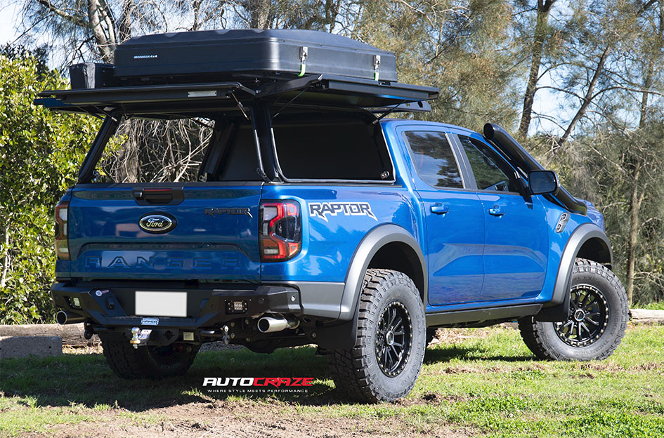 FORD RANGER RAPTOR NEXT GEN NOMAD N133 SATIN BLACK
