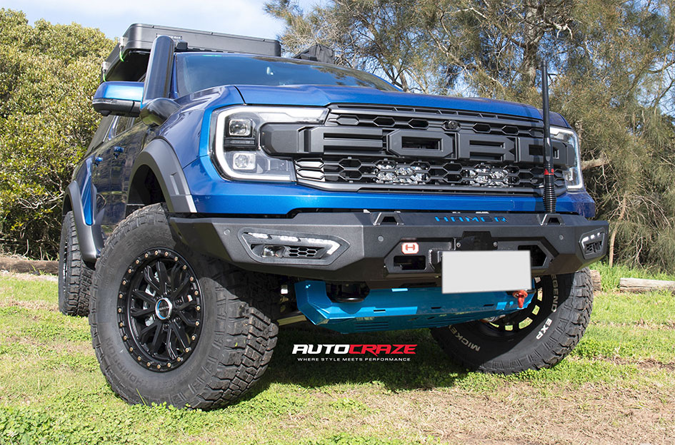 FORD RANGER RAPTOR NEXT GEN NOMAD N133 SATIN BLACK