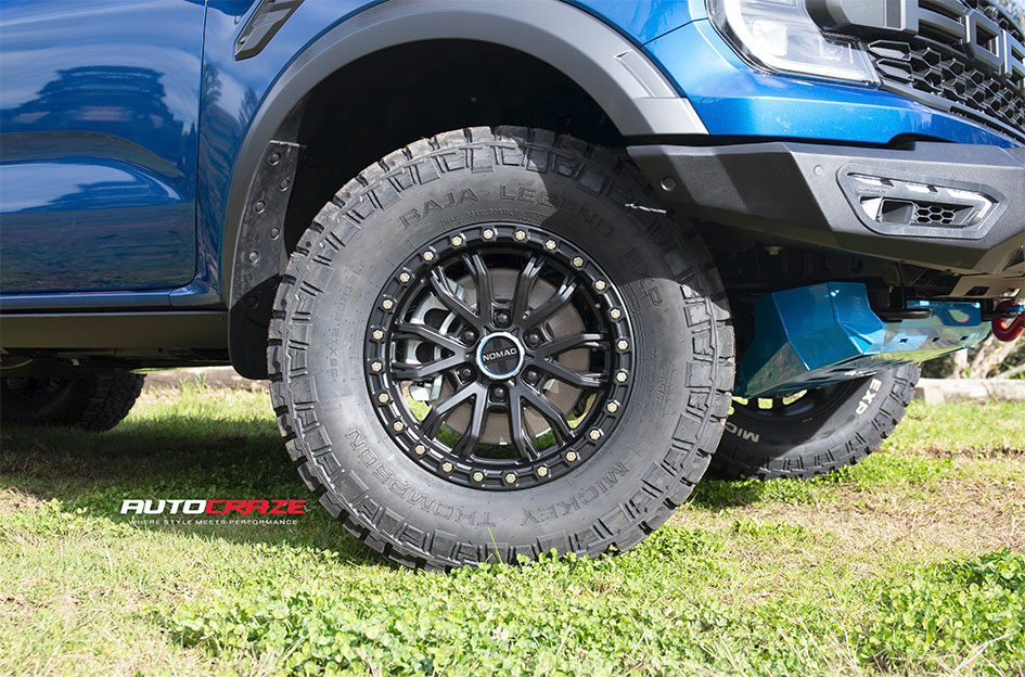 FORD RANGER RAPTOR NEXT GEN NOMAD N133 SATIN BLACK