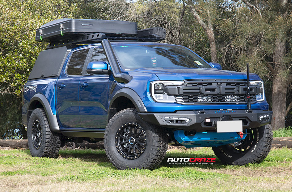 FORD RANGER RAPTOR NEXT GEN NOMAD N133 SATIN BLACK