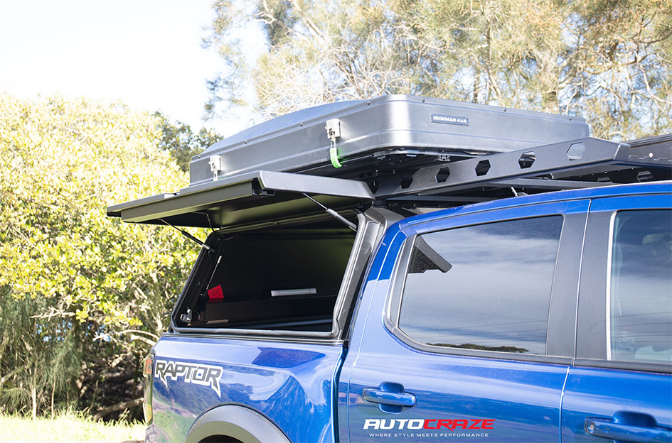 FORD RANGER RAPTOR NEXT GEN NOMAD N133 SATIN BLACK