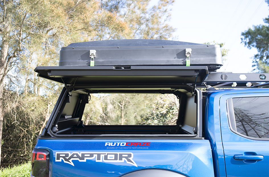 FORD RANGER RAPTOR NEXT GEN NOMAD N133 SATIN BLACK