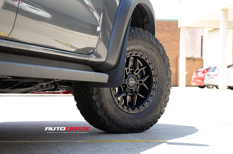 FORD RANGER RAPTOR NEXT GEN ROH AXE MATT BLACK