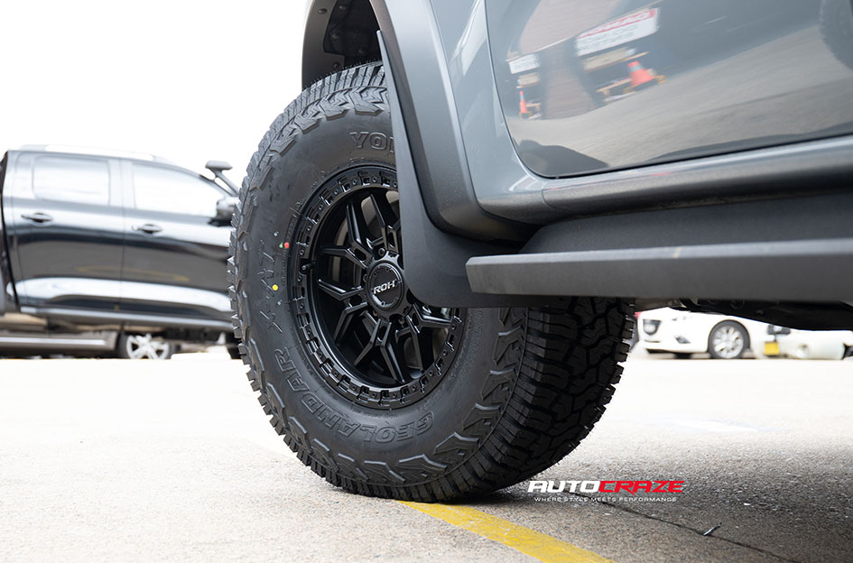 FORD RANGER RAPTOR NEXT GEN ROH AXE MATT BLACK 