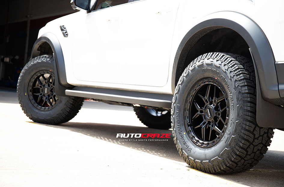 FORD RANGER RAPTOR NEXT GEN ROH AXE MATT BLACK
