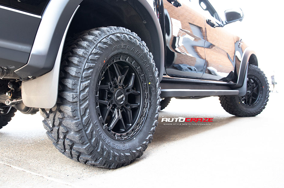 FORD RANGER RAPTOR NEXT GEN ROH AXE MATT BLACK