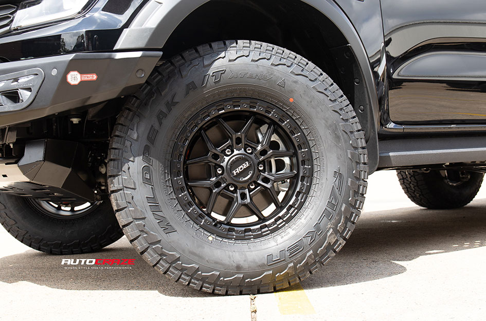 FORD RANGER RAPTOR NEXT GEN ROH AXE MATT BLACK