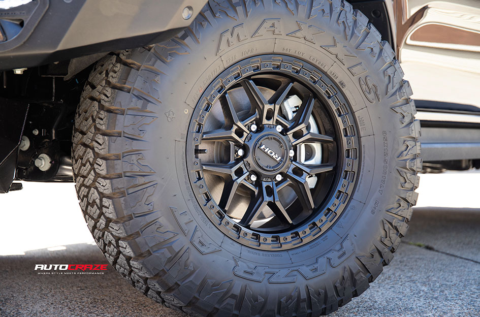 FORD RANGER RAPTOR NEXT GEN ROH AXE MATT BLACK