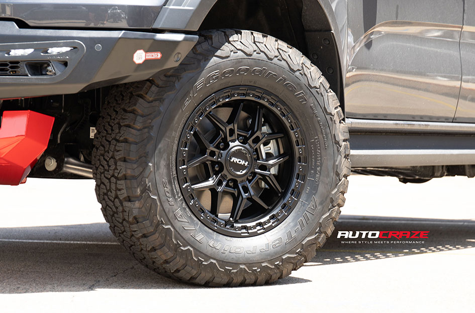 FORD RANGER RAPTOR NEXT GEN ROH AXE MATT BLACK