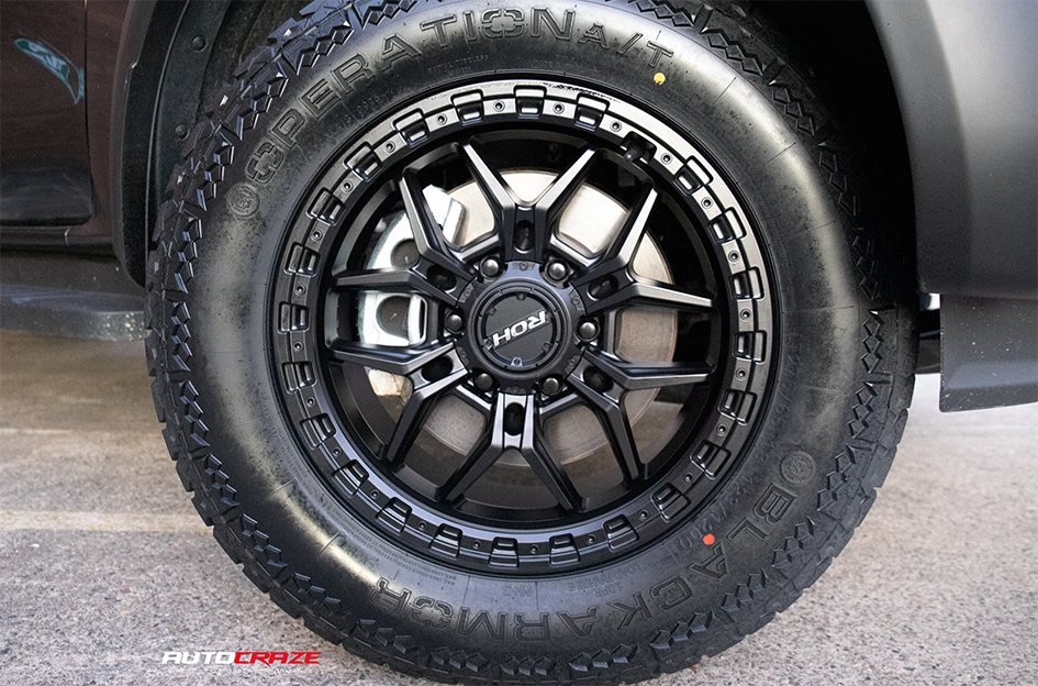 FORD RANGER NEXT GEN ROH AXE MATT BLACK