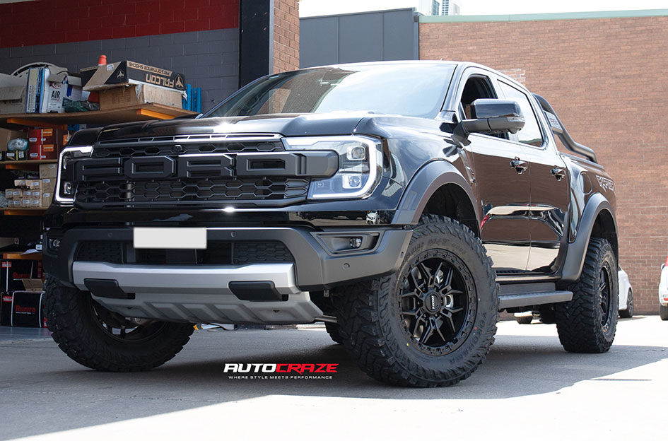 FORD RANGER RAPTOR NEXT GEN ROH AXE MATT BLACK