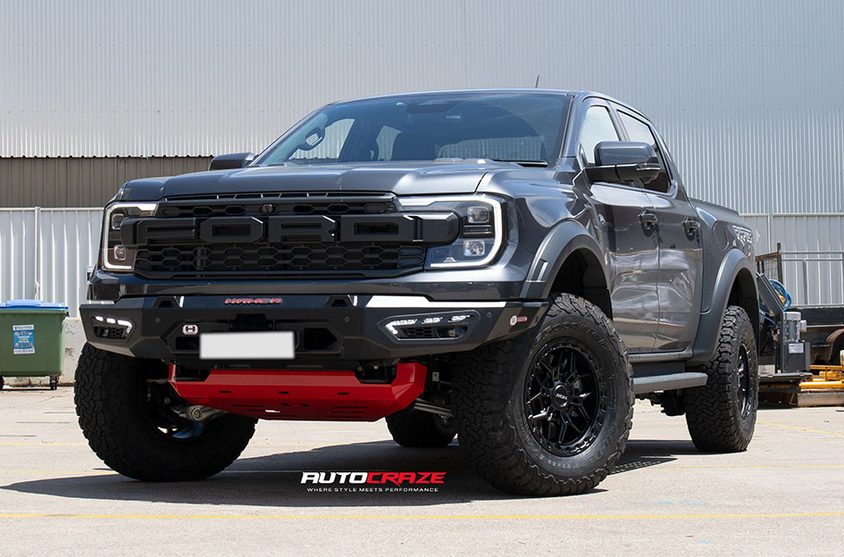 FORD RANGER RAPTOR NEXT GEN ROH AXE MATT BLACK