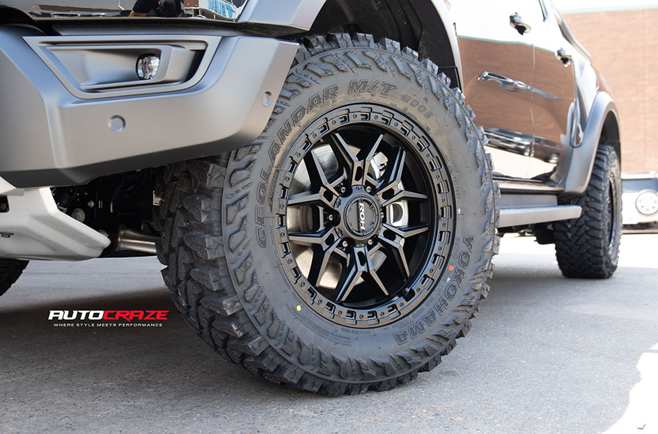 FORD RANGER RAPTOR NEXT GEN ROH AXE MATT BLACK