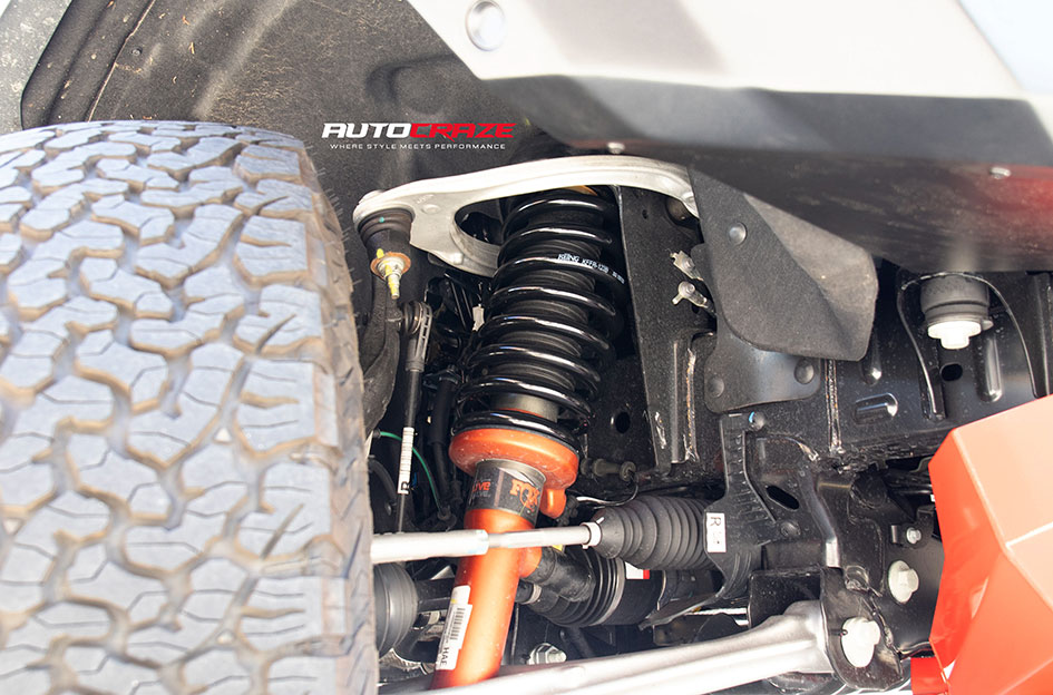 FORD RANGER RAPTOR NEXT GEN ROH AXE MATT BLACK