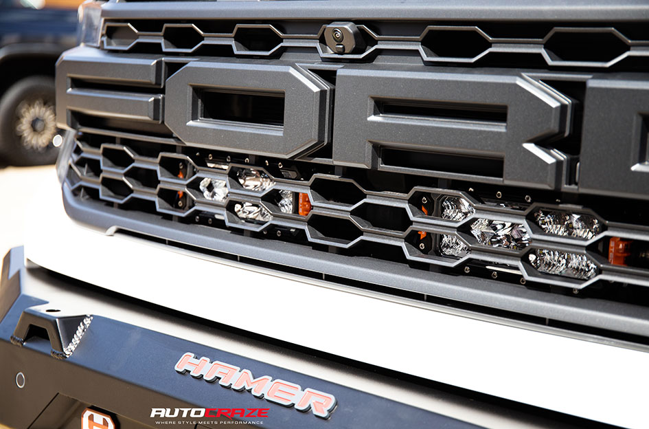 FORD RANGER RAPTOR NEXT GEN ROH AXE MATT BLACK