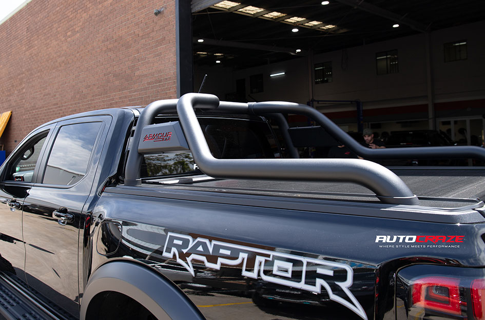 FORD RANGER RAPTOR NEXT GEN ROH AXE MATT BLACK