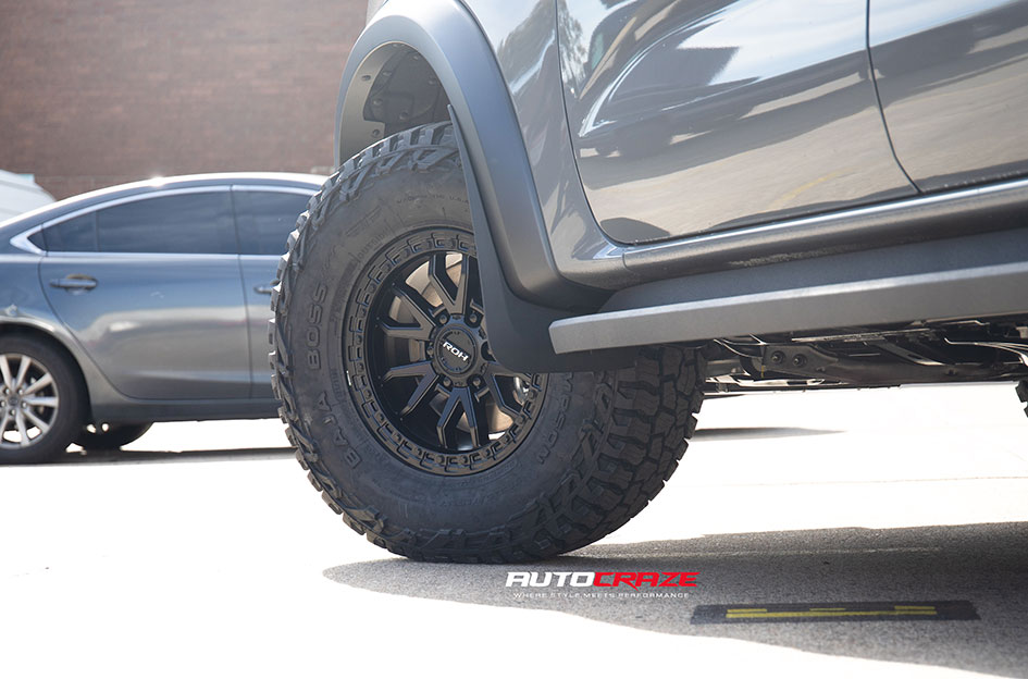FORD RANGER RAPTOR NEXT GEN ROH RAID MATTE BLACK 