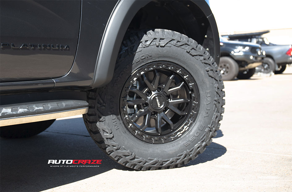 FORD RANGER NEXT GEN ROH RAID MATTE BLACK 